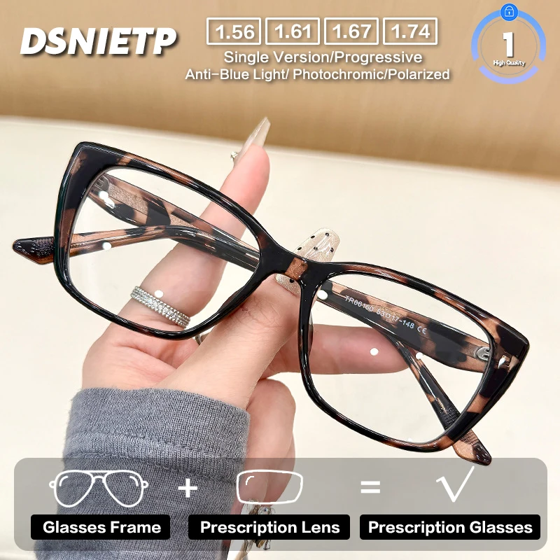 Очки DSNIETP «кошачий глаз» для женщин, модные прогрессивные фотохромные очки для чтения с защитой от синего света, очки для коррекции близорукости
Очки DSNIETP «кошачий глаз» для женщин, модные прогрессивные фотохромные очки для чтения с защитой от синего света, очки для коррекции близорукости