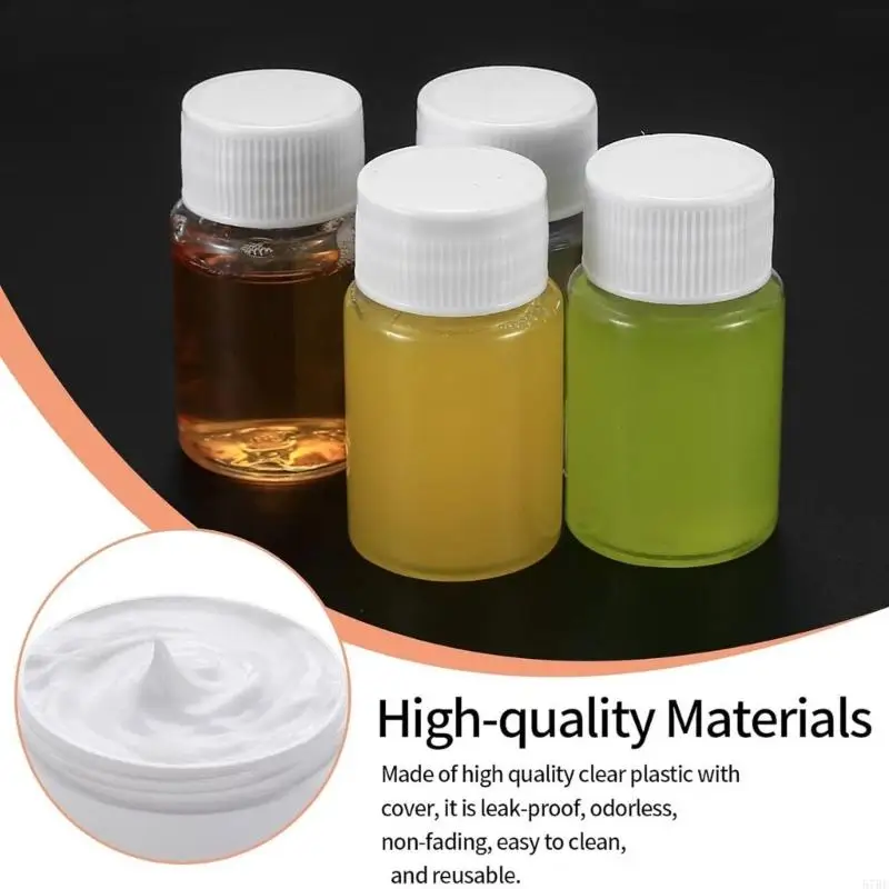 57BE 15ml Transparent Bottles Empty Plastic Reusable Bottles for Travel or Daily Use
57BE 15ml Transparent Bottles Empty Plastic Reusable Bottles for Travel or Daily Use