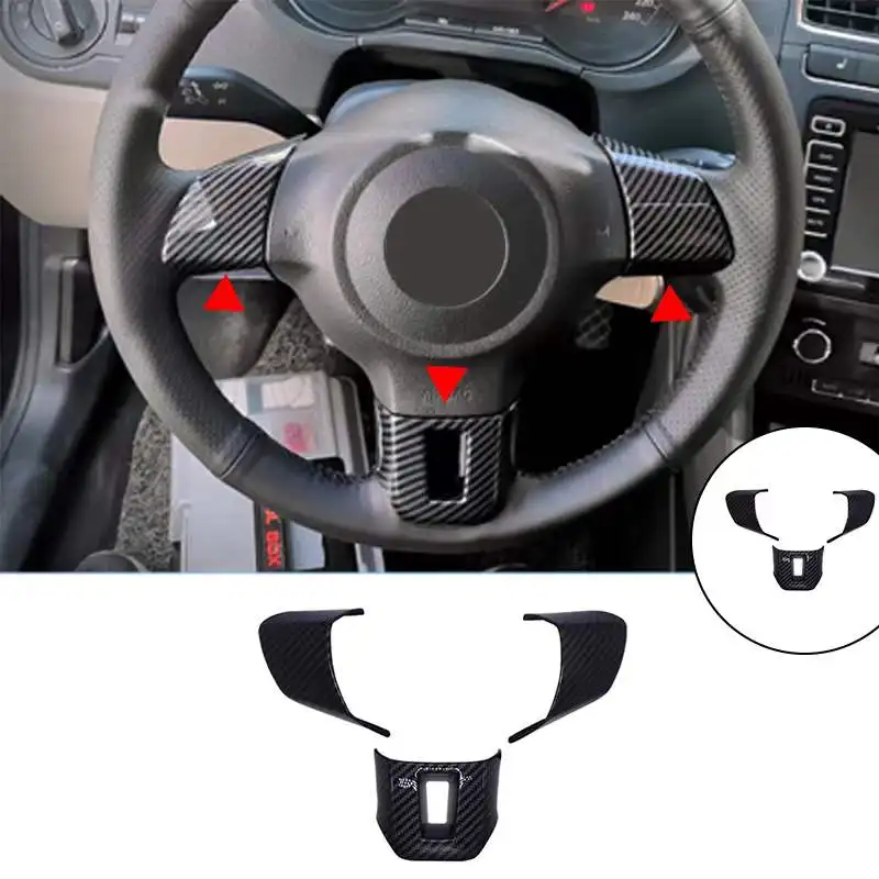 Для VW Golf 6 MK6 Jetta Bora Polo Touran EOS Caddy 3 шт. текстура из углеродного волокна внутренняя панель рулевого колеса Защитная отделка
Для VW Golf 6 MK6 Jetta Bora Polo Touran EOS Caddy 3 шт. текстура из углеродного волокна внутренняя панель рулевого колеса Защитная отделка