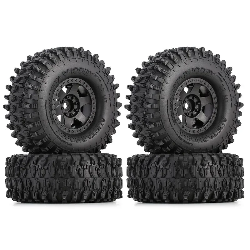 4PCS 130mm 2.2" RC Rock Crawler Tires for Axial TRX6 KM5 | Off-Road Rubber Terrain Wheels | 1/8 Scale All-Terra
4PCS 130mm 2.2" RC Rock Crawler Tires for Axial TRX6 KM5 | Off-Road Rubber Terrain Wheels | 1/8 Scale All-Terra
