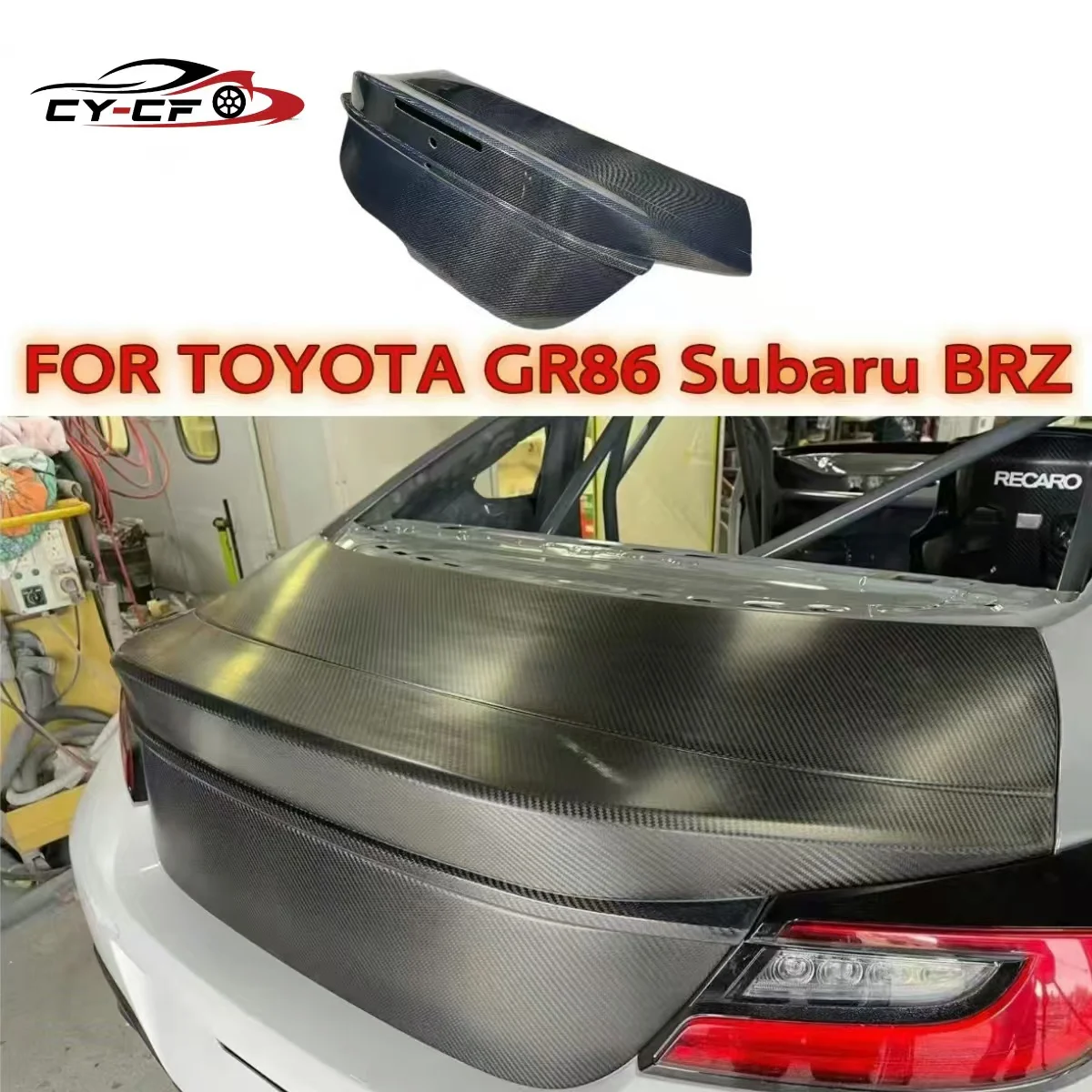 Carbon Fiber OEM Style Trunk Lid for Toyota GR86 ZN8 BRZ ZD8 Car Trunk Lid Replacement Installation Auto Accessories 100K+ simil
Carbon Fiber OEM Style Trunk Lid for Toyota GR86 ZN8 BRZ ZD8 Car Trunk Lid Replacement Installation Auto Accessories 100K+ simil