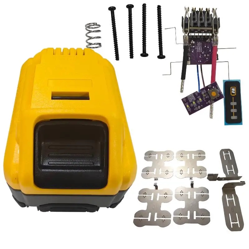 1 Set Battery Box DIY Accessories High Quality DCB2108 For 18V 20V 5 10 Cell 21700 Lithium Kit 5Ah 8Ah 10Ah
1 Set Battery Box DIY Accessories High Quality DCB2108 For 18V 20V 5 10 Cell 21700 Lithium Kit 5Ah 8Ah 10Ah