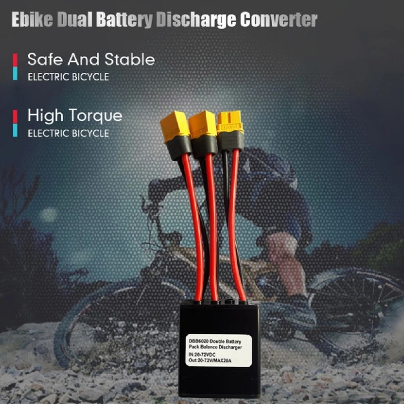 Double Battery Parallel Module 20V to 72V 20A Enhances Electric Bike Power Management D2RC
Double Battery Parallel Module 20V to 72V 20A Enhances Electric Bike Power Management D2RC