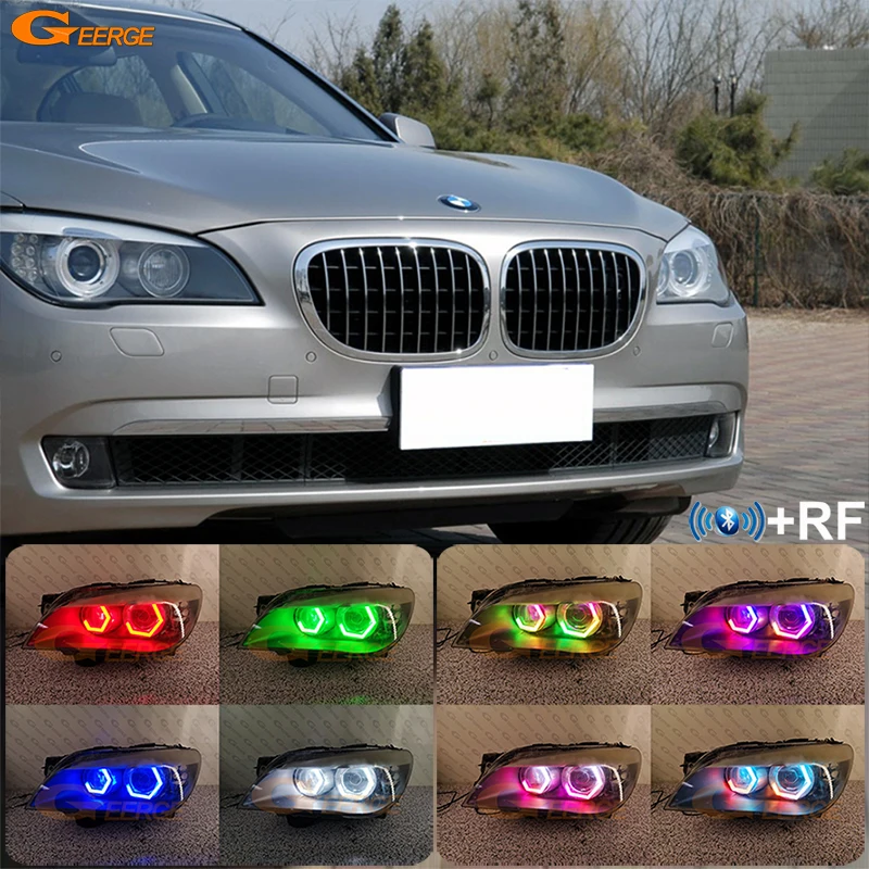 For BMW F01 F02 F03 F04 740d 730i 740i 750i 760i 740Li Bluetooth APP Dynamic Multi Color RGB LED Angel Eyes Kit Hex Halo Rings
For BMW F01 F02 F03 F04 740d 730i 740i 750i 760i 740Li Bluetooth APP Dynamic Multi Color RGB LED Angel Eyes Kit Hex Halo Rings