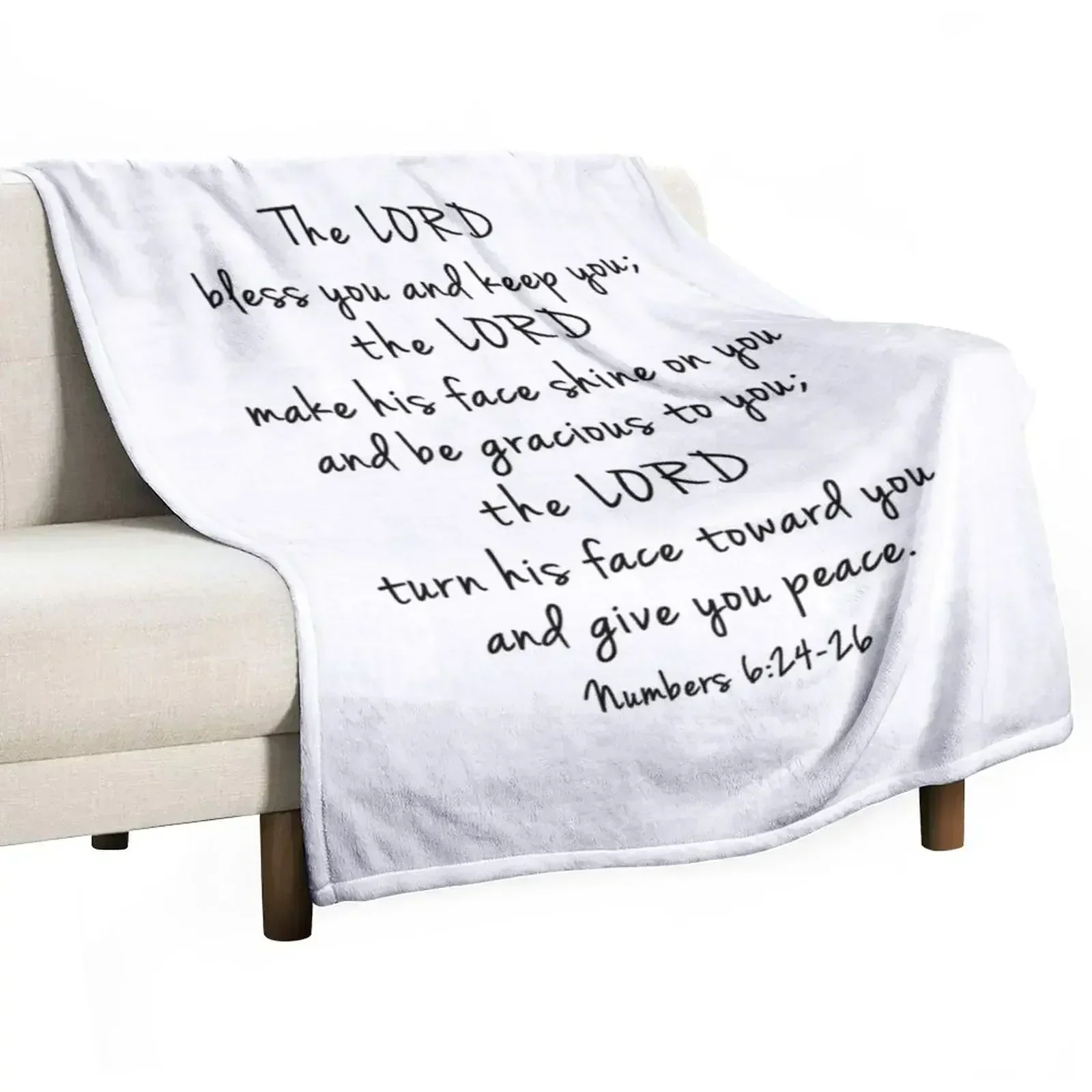 The Lord Bless You and Keep You Throw Blanket Cozy Light Blanket for Travel Camping Picnic
The Lord Bless You and Keep You Throw Blanket Cozy Light Blanket for Travel Camping Picnic