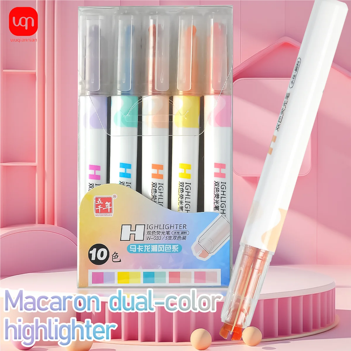WQN Graffiti Pen Dual-Color Fluorescent Marker for Labeling, Drawing, Creative Journaling, and Blackboard Doodling
WQN Graffiti Pen Dual-Color Fluorescent Marker for Labeling, Drawing, Creative Journaling, and Blackboard Doodling