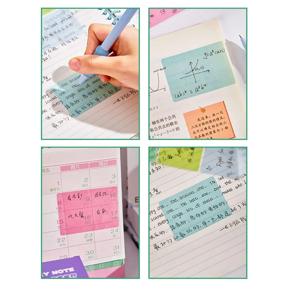 Cartoon Memo Pad Paper Dopamine Self-Adhesive Sticky Notes Pearlescent Transparent Pull Out Design Student Mistake Notepads
Cartoon Memo Pad Paper Dopamine Self-Adhesive Sticky Notes Pearlescent Transparent Pull Out Design Student Mistake Notepads