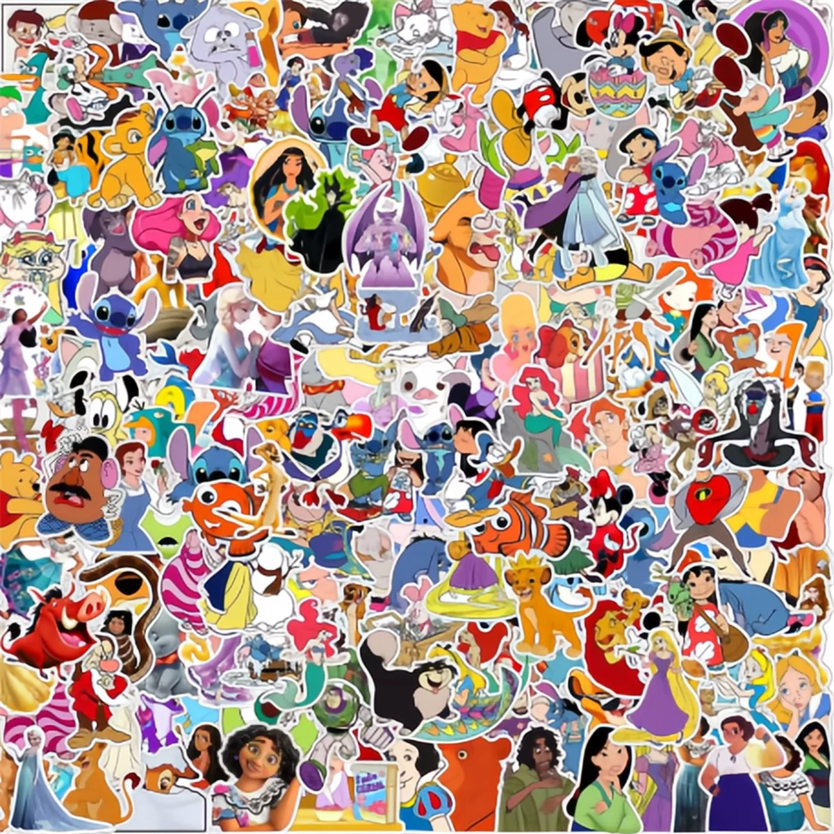 100PCS Cute Mix Cartoon Animation Stickers Laptop Skateboard Phone Car Graffiti Sticker Decal Kid Toy
100PCS Cute Mix Cartoon Animation Stickers Laptop Skateboard Phone Car Graffiti Sticker Decal Kid Toy