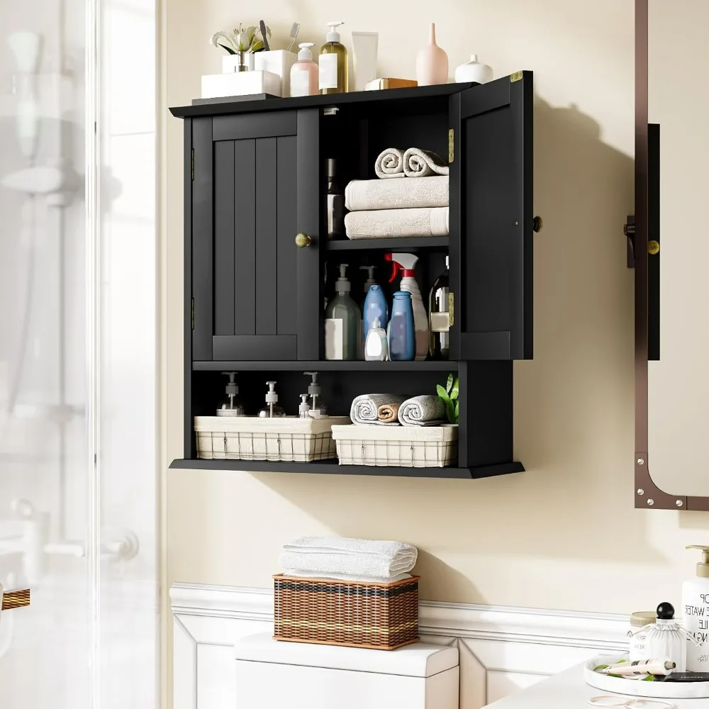 Bathroom cabinet.Bathroom Wall Cabinet, Bathroom Cabinet Wall Mount with 2 Doors and Open Shelf, Over The Toilet Wall Storage
Bathroom cabinet.Bathroom Wall Cabinet, Bathroom Cabinet Wall Mount with 2 Doors and Open Shelf, Over The Toilet Wall Storage