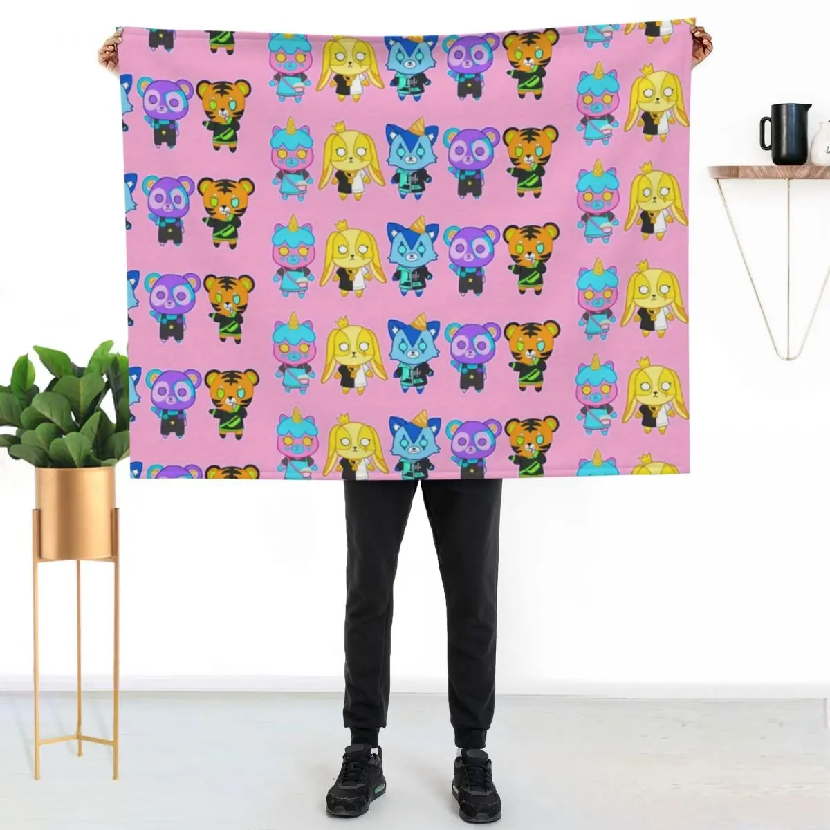 Krew Plushies Throw Blanket Warm Cozy Throw Blanket for Living Room Couch
Krew Plushies Throw Blanket Warm Cozy Throw Blanket for Living Room Couch