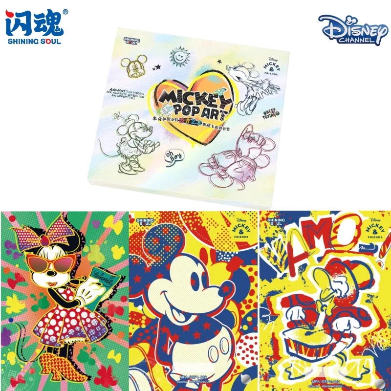 SHINING SOUL Authentic Disney Mickey Mouse and Friends Pop Art Collection Card Gift Box - Anime Peripheral Festival Gift
SHINING SOUL Authentic Disney Mickey Mouse and Friends Pop Art Collection Card Gift Box - Anime Peripheral Festival Gift