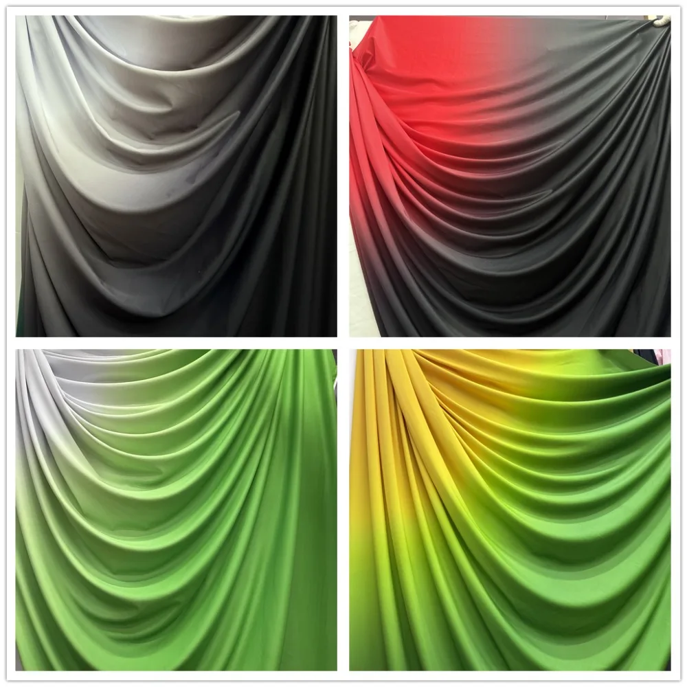 Smooth Heavy Stretch Gradient Knit Fabric Nylon Spandex Blend Cloth for Latin Dance Stage Garment Making
Smooth Heavy Stretch Gradient Knit Fabric Nylon Spandex Blend Cloth for Latin Dance Stage Garment Making