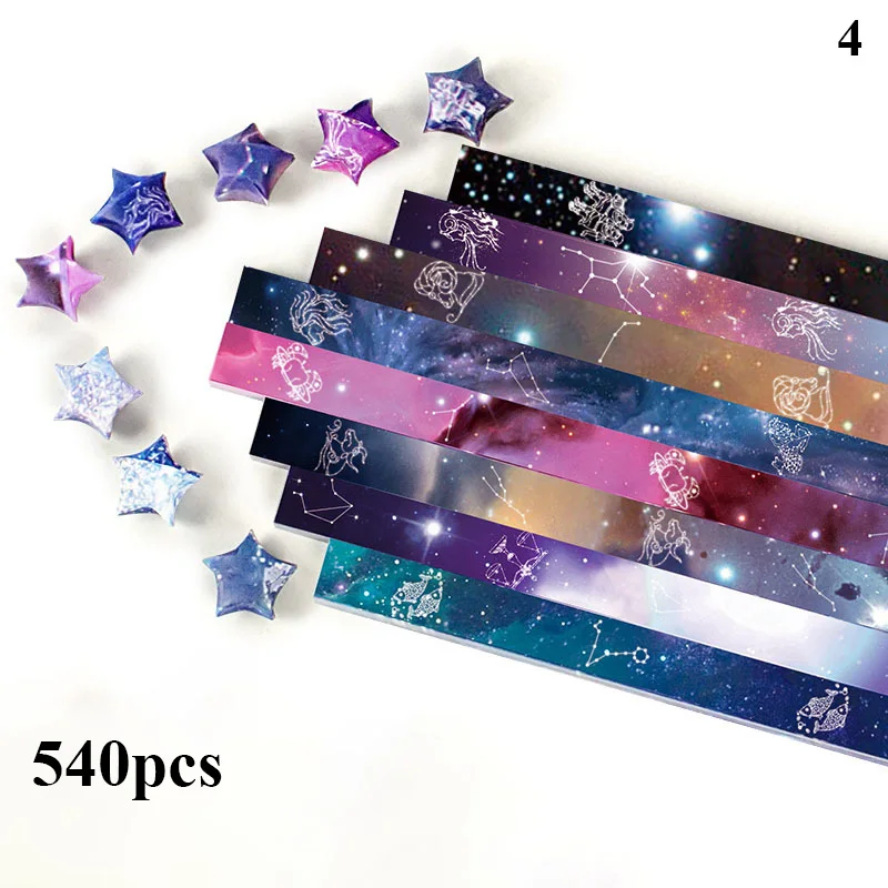 540Pcs Colorful Star Strip Origami Set Colorful Hand Fold Origami DIY Gift Paper Household Decoration
540Pcs Colorful Star Strip Origami Set Colorful Hand Fold Origami DIY Gift Paper Household Decoration