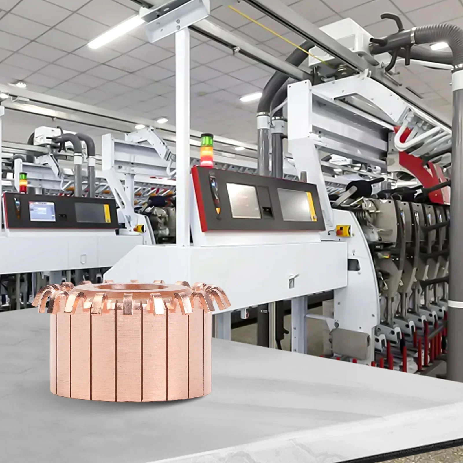 Коммутатор с медью и крючком на 20 зубьев Точный дизайн 40x17x26 мм Эффективная производительность двигателя Легкий вес 90 г
Коммутатор с медью и крючком на 20 зубьев Точный дизайн 40x17x26 мм Эффективная производительность двигателя Легкий вес 90 г