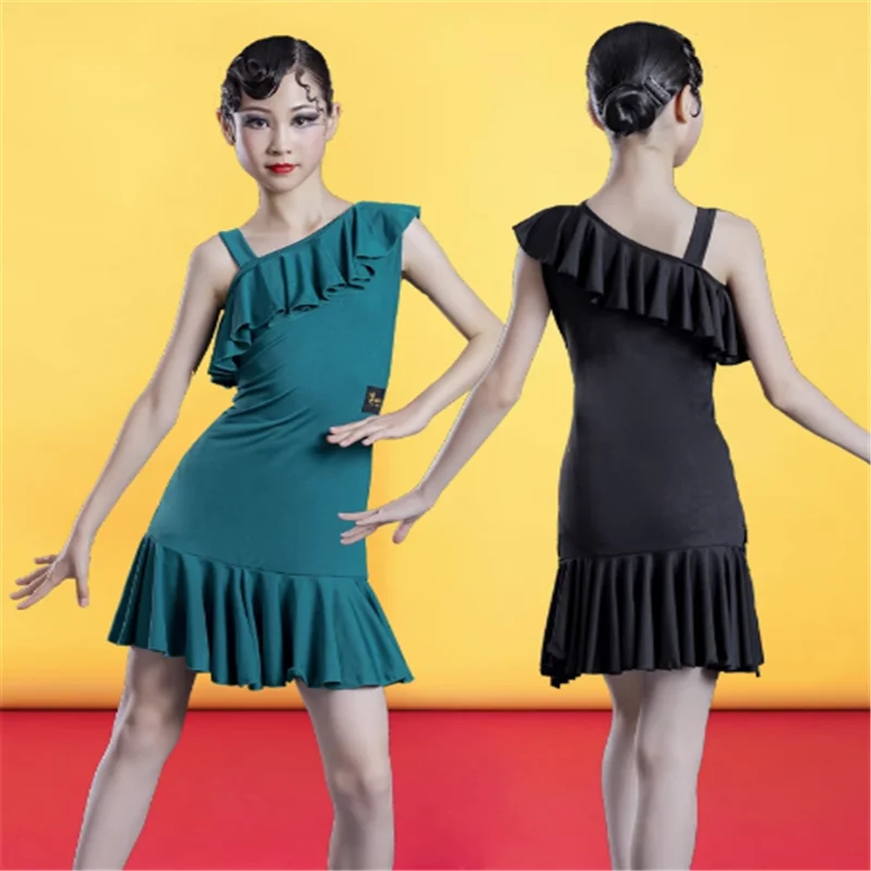 Children Sexy Latin Dance Dress Girls Mordern Competition Salsa Tango Kids Dance Costume Skirt Ballroom Stage Dancewear
Children Sexy Latin Dance Dress Girls Mordern Competition Salsa Tango Kids Dance Costume Skirt Ballroom Stage Dancewear