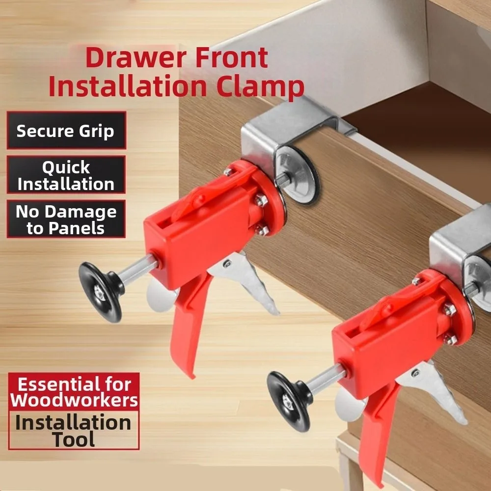 Rust-Resistant Drawer Front Installation Clamp Adjustable Design Wear-resistant Drawer Jig Save Labor Quick Installation
Rust-Resistant Drawer Front Installation Clamp Adjustable Design Wear-resistant Drawer Jig Save Labor Quick Installation