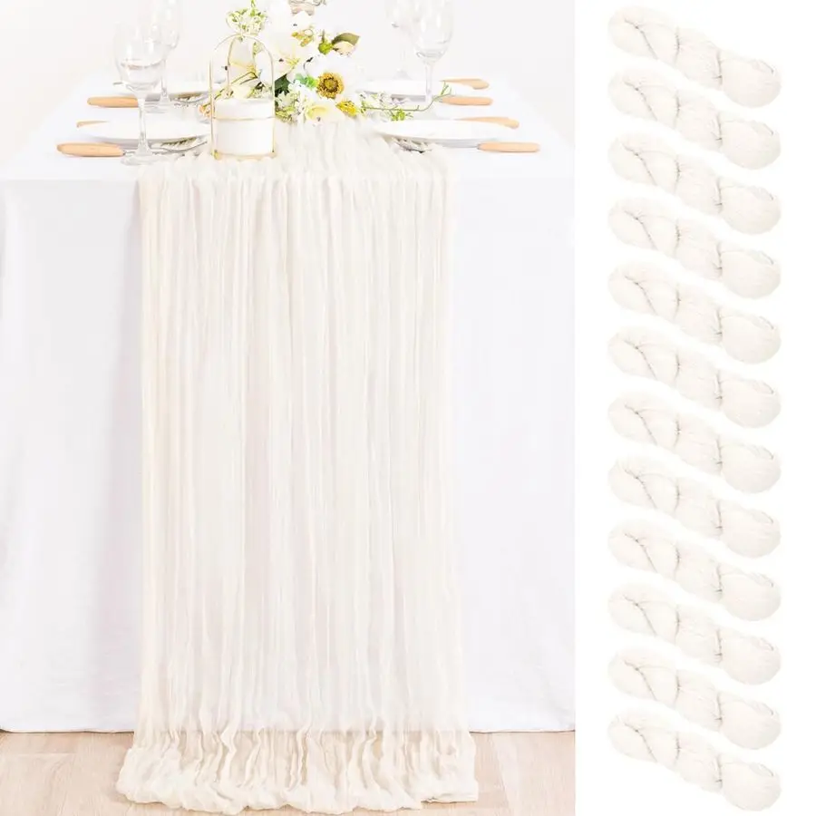 12 Pack Ivory White Cheesecloth Table Runner Rustic Gauze White Cheese Cloth Table Runner 10ft Boho Cheese Cloth Centerpiece 35x
12 Pack Ivory White Cheesecloth Table Runner Rustic Gauze White Cheese Cloth Table Runner 10ft Boho Cheese Cloth Centerpiece 35x