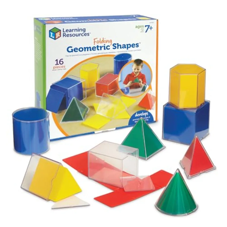 Folding Geometric Shapes Set - Classroom Must Haves Teacher Supplies Geometry Game Pattern Blocks Homeschool 3D School Figures
Folding Geometric Shapes Set - Classroom Must Haves Teacher Supplies Geometry Game Pattern Blocks Homeschool 3D School Figures