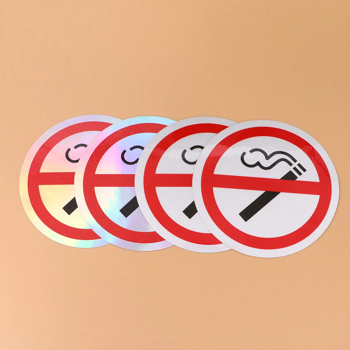 4Pcs No Smoking Stickers Set Sleek Authoritative Design Easy Remove Reusable for Car Doors Windows Smooth Surfaces Warning Sign
4Pcs No Smoking Stickers Set Sleek Authoritative Design Easy Remove Reusable for Car Doors Windows Smooth Surfaces Warning Sign