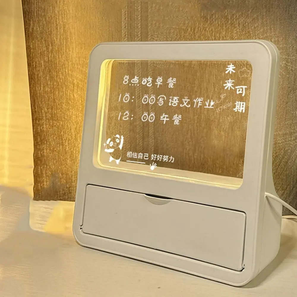 Plastic Night Light Pen Holder Graffiti Erasable Reusable Graffiti Small Night Lamp Decorative 3D Learning Writing Board Student
Plastic Night Light Pen Holder Graffiti Erasable Reusable Graffiti Small Night Lamp Decorative 3D Learning Writing Board Student