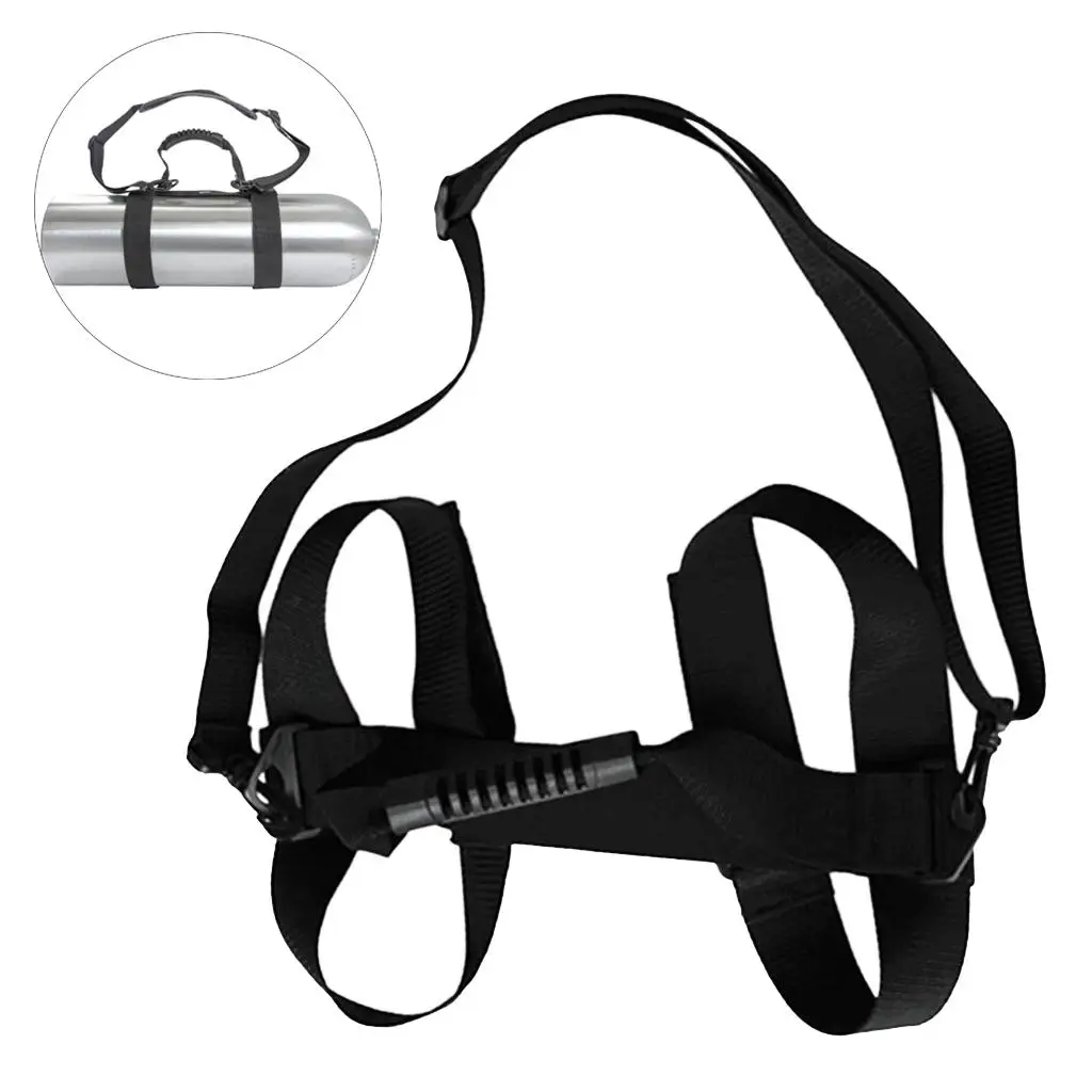 Scuba Dive Tank Carrier Adjustable Webbing Holder Portable Air Bottle Strap for Mini Diving and Travel Equipment
Scuba Dive Tank Carrier Adjustable Webbing Holder Portable Air Bottle Strap for Mini Diving and Travel Equipment