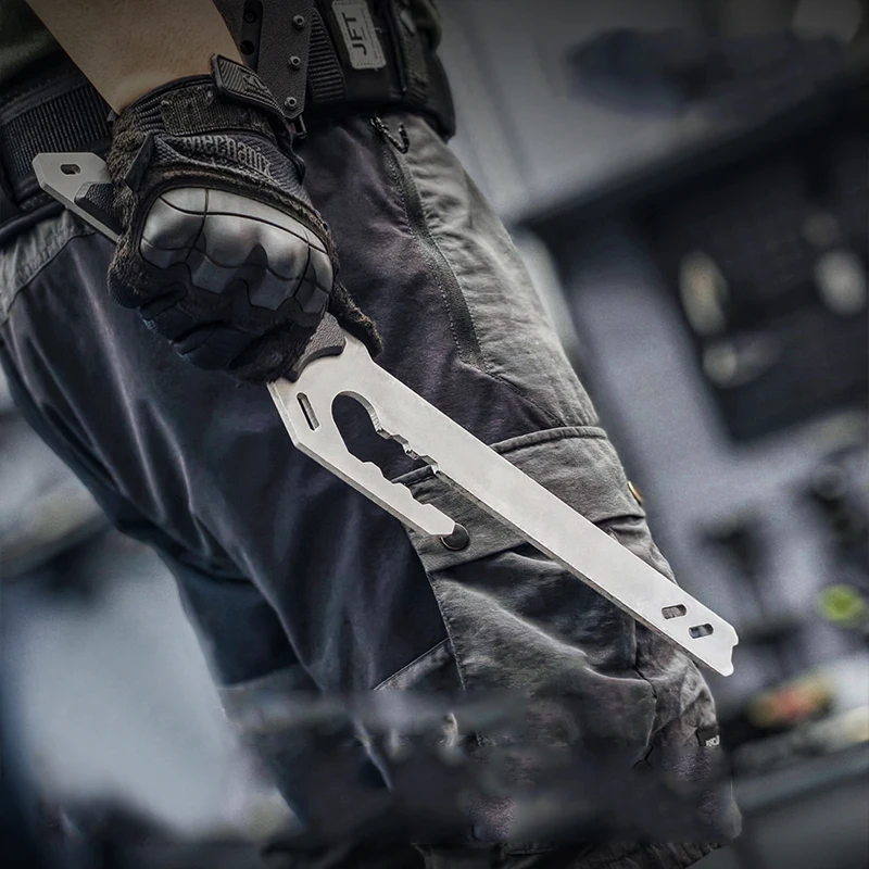 Открытый портативный EDC Многофункциональная тактическая линейка Автомобильная самооборона Аварийный инструмент для разбивания окон 
Открытый портативный EDC Многофункциональная тактическая линейка Автомобильная самооборона Аварийный инструмент для разбивания окон