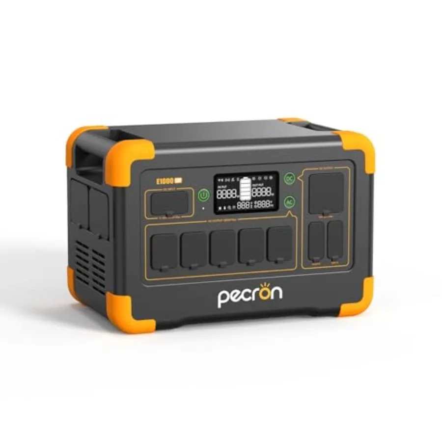 Portable Power Station, 1024Wh/1800W LiFePO4 Battery Backup, Solar Generator Expandable to 4096Wh, Fast Charging Power Station
Portable Power Station, 1024Wh/1800W LiFePO4 Battery Backup, Solar Generator Expandable to 4096Wh, Fast Charging Power Station
