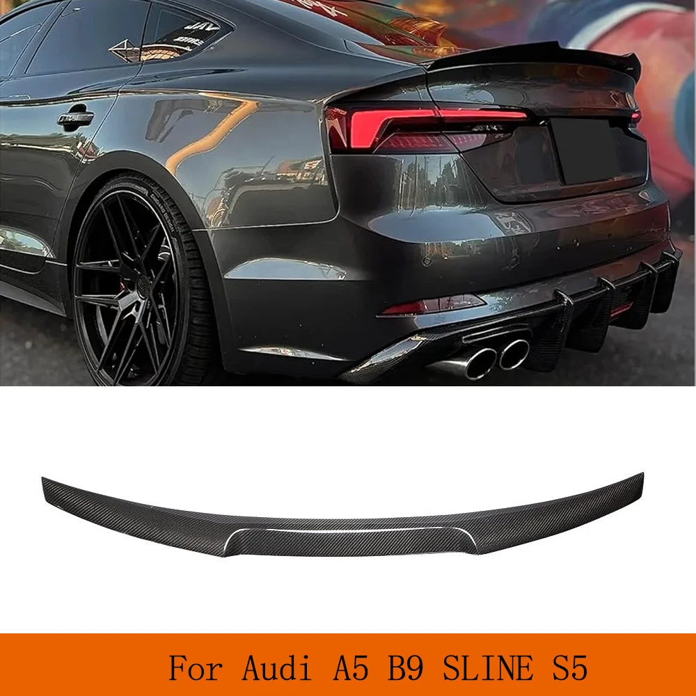 Car Rear Trunk Boot Lip Wing Spoiler For Audi A5 Sline S5 Sedan B9 2017-2022 Carbon Fiber Car Rear Trunk Racing Spoiler Wing Lip
Car Rear Trunk Boot Lip Wing Spoiler For Audi A5 Sline S5 Sedan B9 2017-2022 Carbon Fiber Car Rear Trunk Racing Spoiler Wing Lip