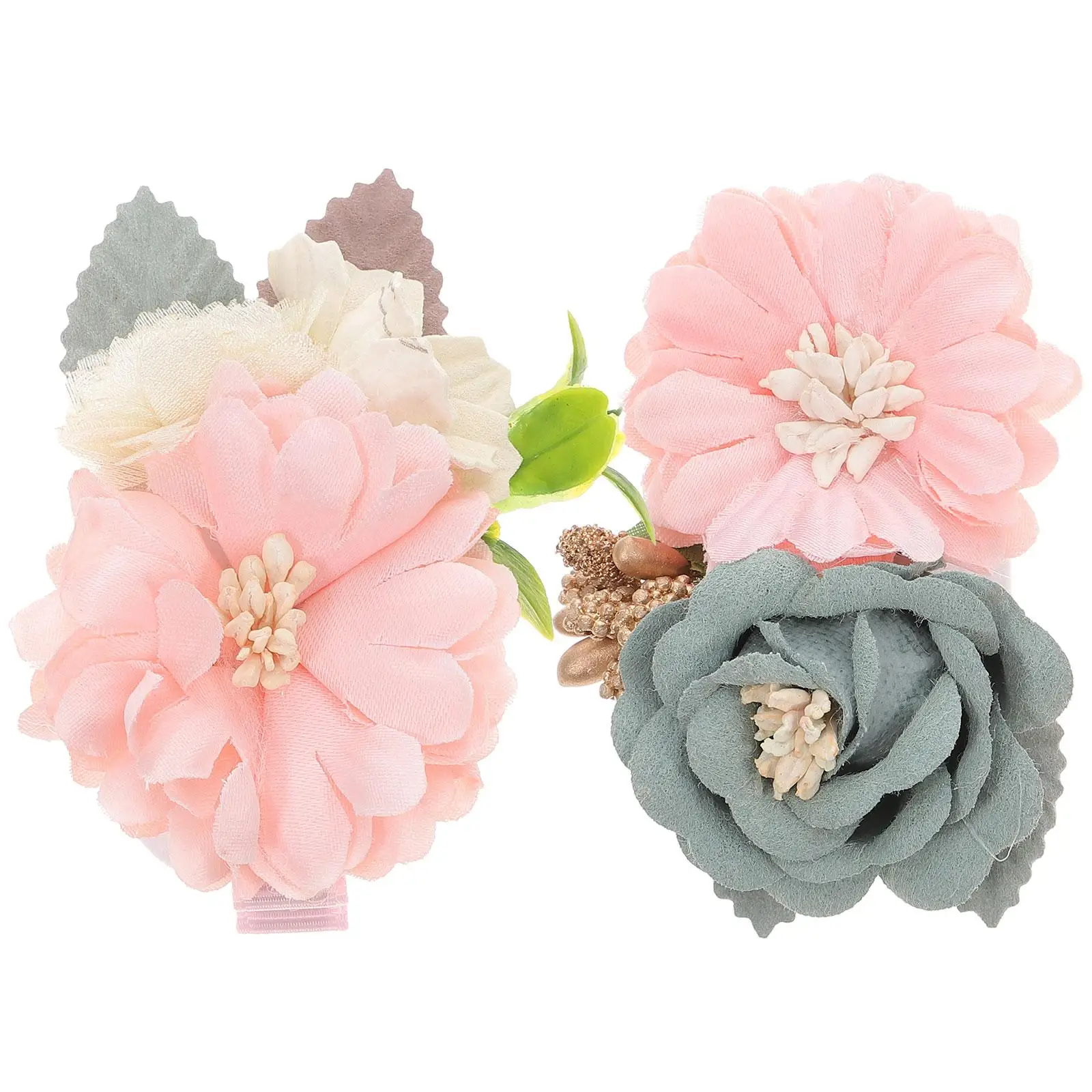 2PcsDelicateFlowerHairClipsforWeddingsDatesEveningHolidaysGirlsToddlerFlowerGirlHairClipKidsHairAccessories
2PcsDelicateFlowerHairClipsforWeddingsDatesEveningHolidaysGirlsToddlerFlowerGirlHairClipKidsHairAccessories
