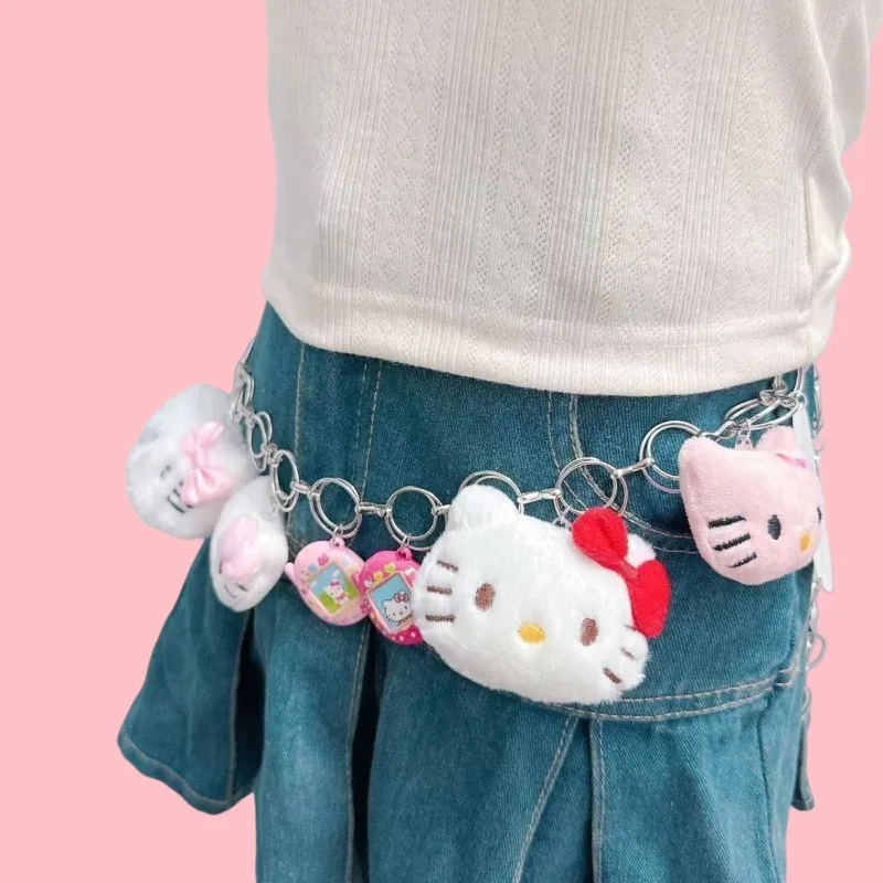 Модный мультяшный оригинальный ручной работы Y2k, металлическая поясная цепочка для девочек, юбка с котенком, цепочка для брюк, персонализированный пояс, аксессуары
Модный мультяшный оригинальный ручной работы Y2k, металлическая поясная цепочка для девочек, юбка с котенком, цепочка для брюк, персонализированный пояс, аксессуары