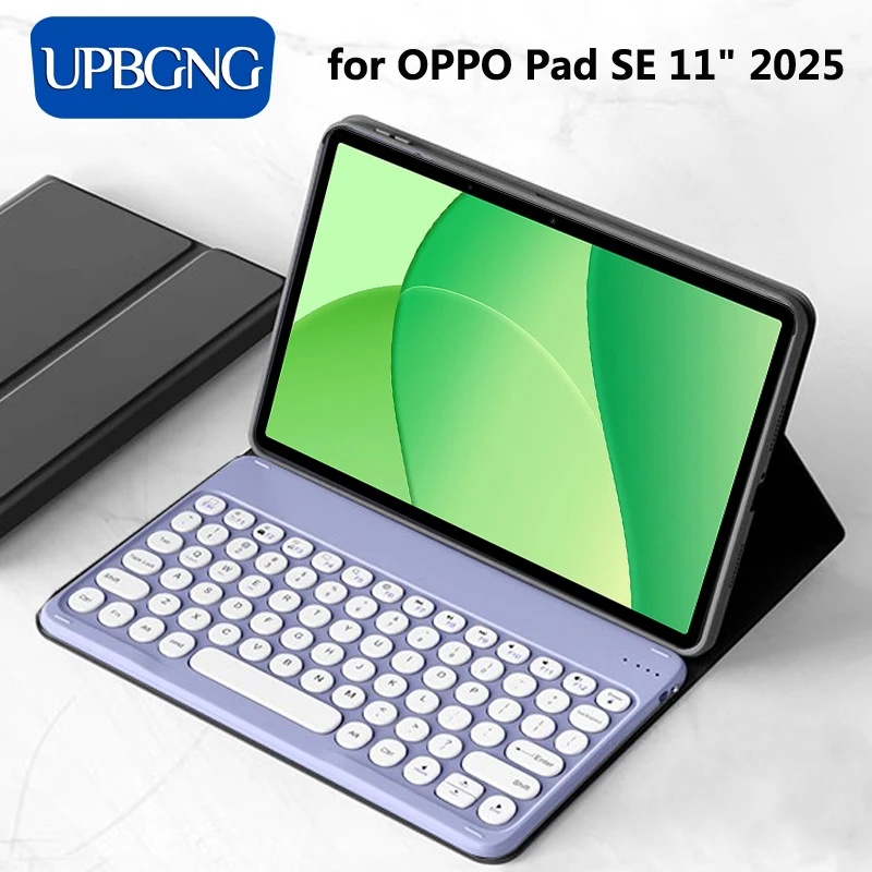 Магнитный чехол с Bluetooth-клавиатурой для OPPO Pad SE 2025, 11 дюймов, чехол для планшета, чехол с клавиатурой для OPPO Pad SE, аксессуары Funda
Магнитный чехол с Bluetooth-клавиатурой для OPPO Pad SE 2025, 11 дюймов, чехол для планшета, чехол с клавиатурой для OPPO Pad SE, аксессуары Funda