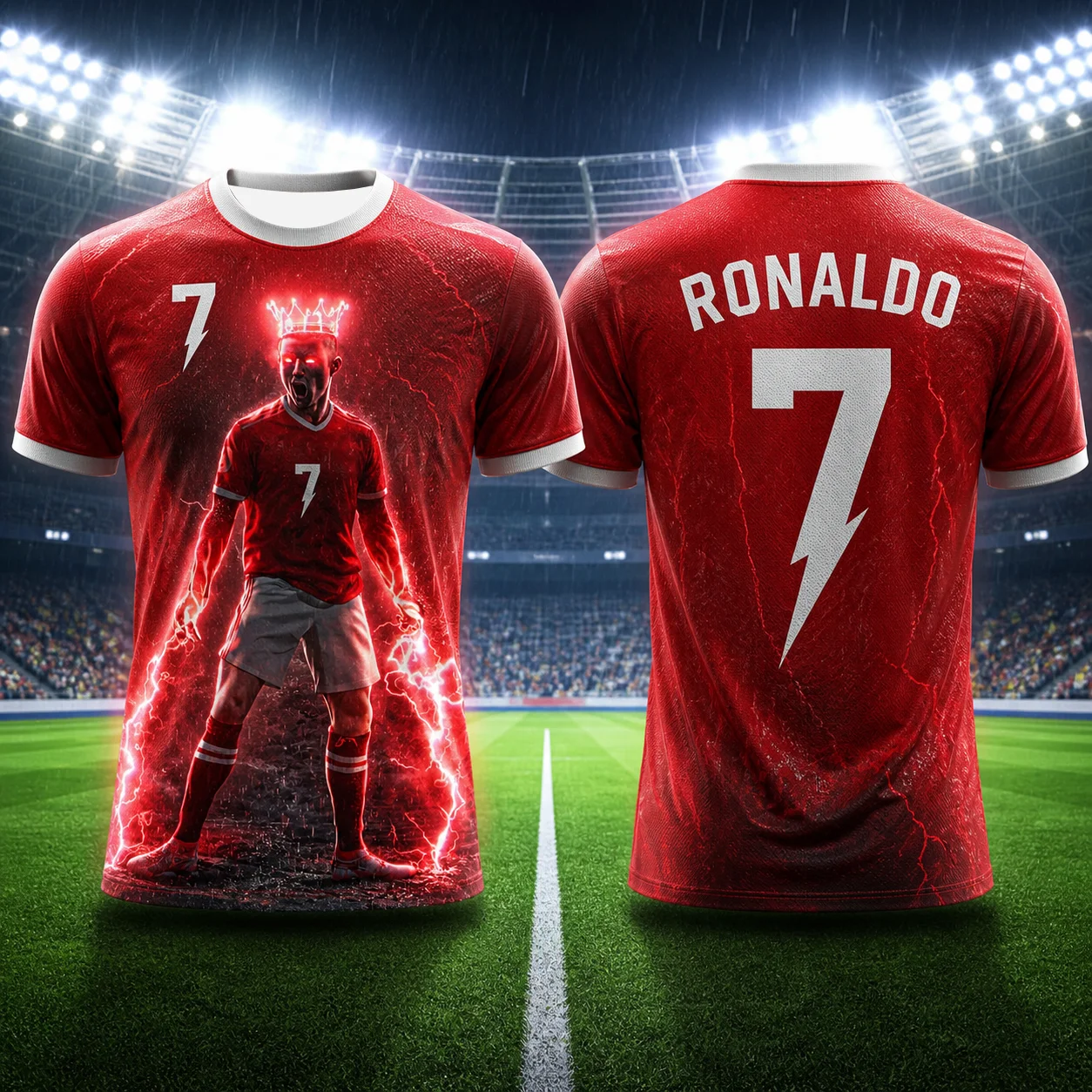 Adult Football Training Jersey Ronaldo Fan Style Breathable Sports Soccer Shirt For Men Women Workout And Casual Wear
Adult Football Training Jersey Ronaldo Fan Style Breathable Sports Soccer Shirt For Men Women Workout And Casual Wear