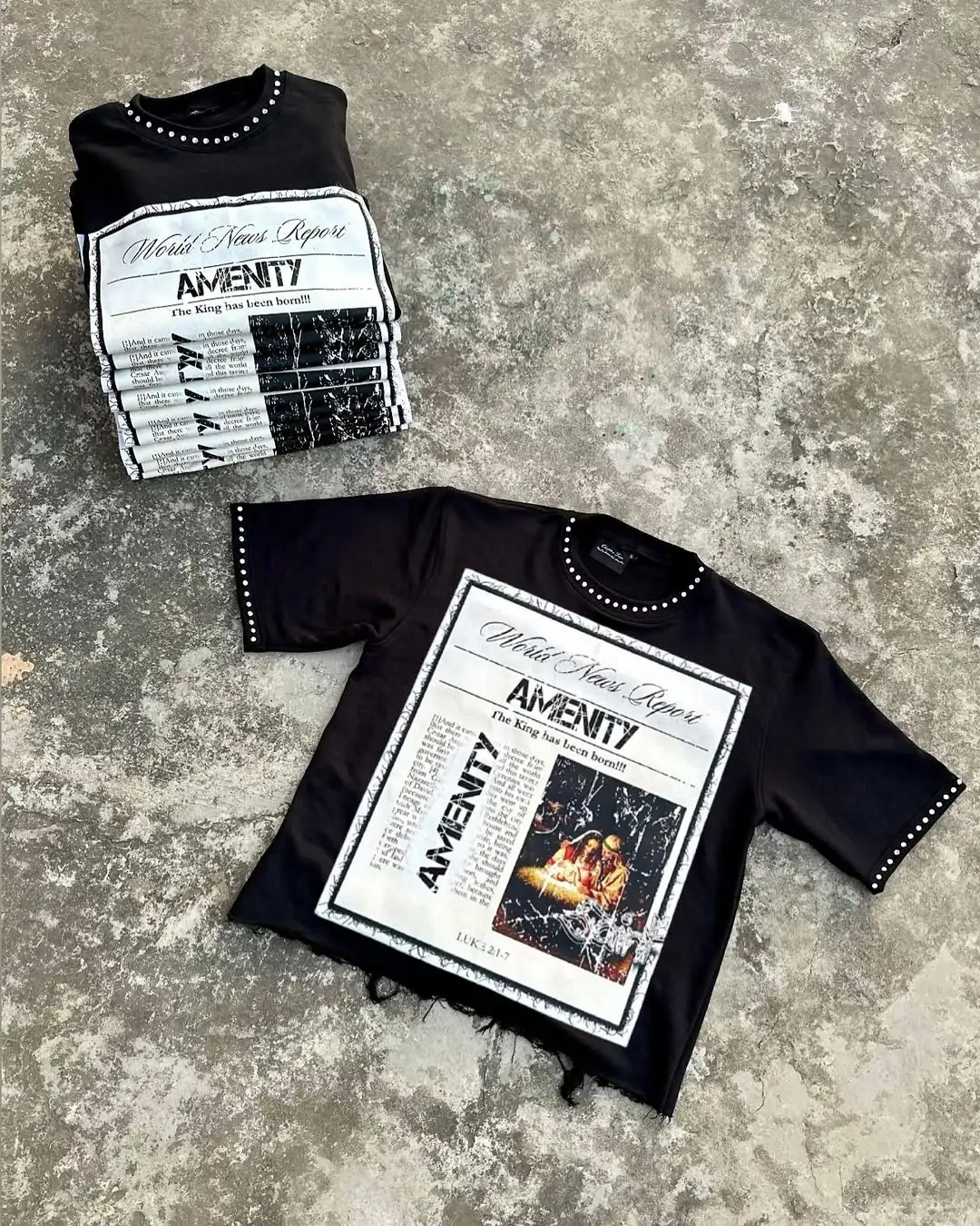 New Y2K hip-hop pattern printed design men T-shirt loose casual street clothing Harajuku men and women tops
New Y2K hip-hop pattern printed design men T-shirt loose casual street clothing Harajuku men and women tops