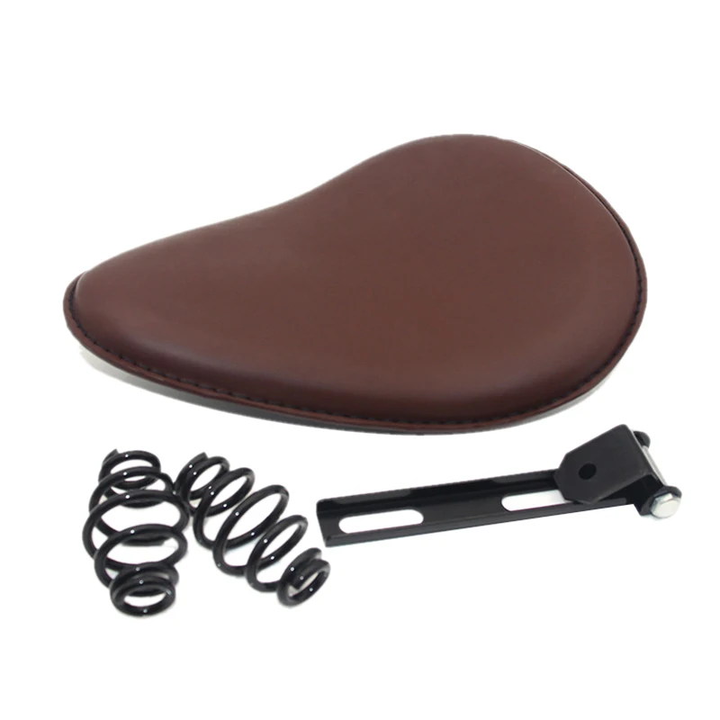 3 Inch Leather Motorcycle Sportster Chopper Bobber Custom Solo Spring Bracket Seat For Suzuki Yamaha Honda Harley Chopper
3 Inch Leather Motorcycle Sportster Chopper Bobber Custom Solo Spring Bracket Seat For Suzuki Yamaha Honda Harley Chopper