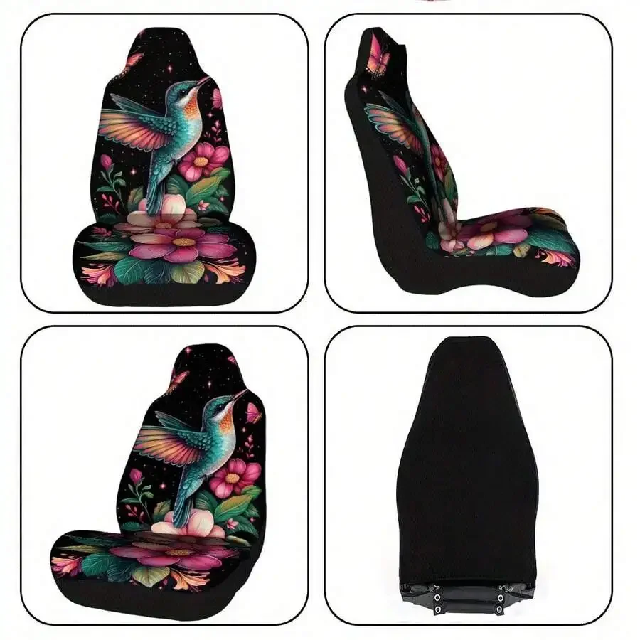 Universal Car Seat Cover Set With Hummingbird And Floral Design Breathable For Adult Vehicles
Universal Car Seat Cover Set With Hummingbird And Floral Design Breathable For Adult Vehicles