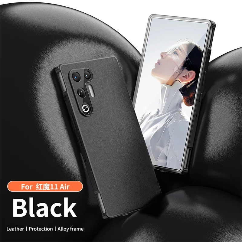 360 Full Case For Redmagic 11 Air Case For ZTE Nubia Red Magic 11 Air Tempered Glass Leather Cover Double Sided Protect Bumper
360 Full Case For Redmagic 11 Air Case For ZTE Nubia Red Magic 11 Air Tempered Glass Leather Cover Double Sided Protect Bumper