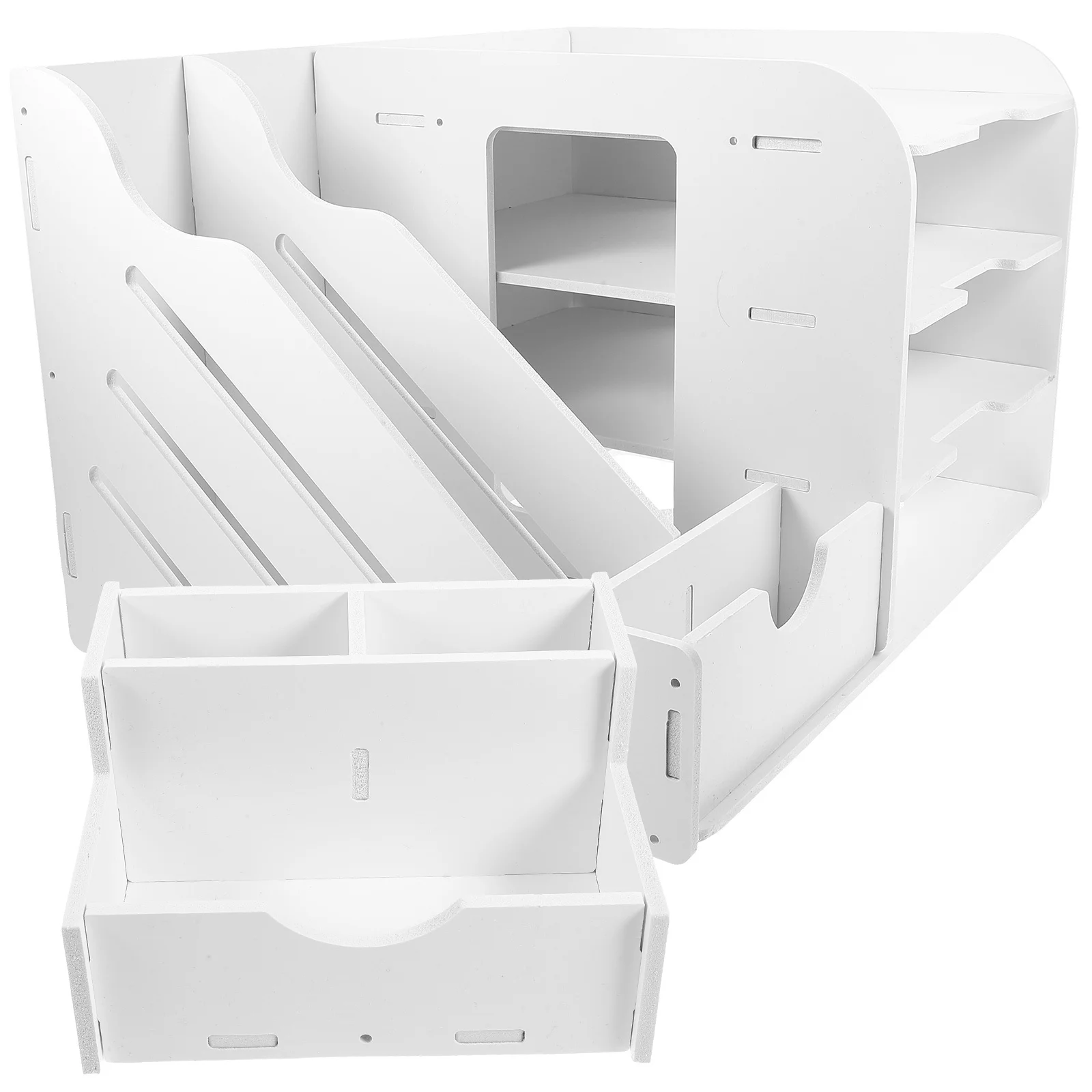 4-Tier Desktop File Rack Simple Stationery Storage Shelf For Office Home School Magazine Holder Document Container
4-Tier Desktop File Rack Simple Stationery Storage Shelf For Office Home School Magazine Holder Document Container