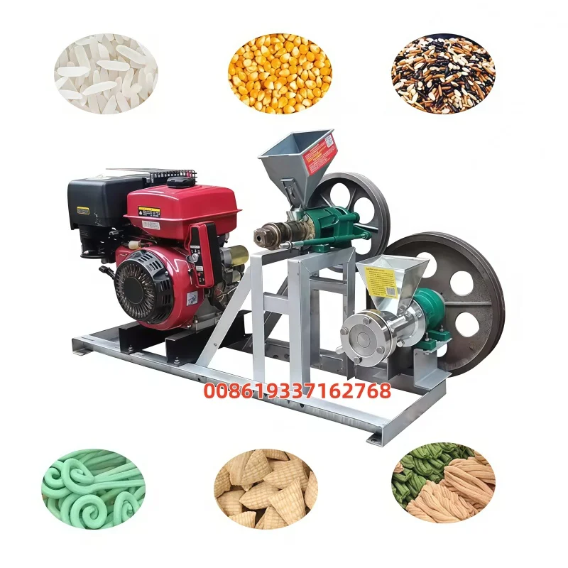 Commercial Multifunction Snack Extruder Puffed Rice Maize Extruder Corn Puff Puffing Making