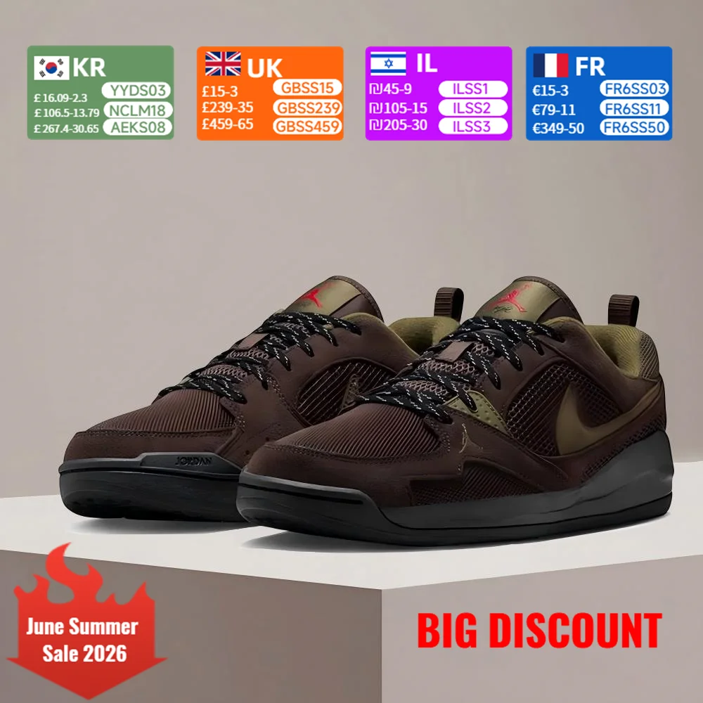 Nike Jordan CMFT ERA Sneakers Training Slip-Resistant Durable Classic Fashionable Versatile Skate Shoes HJ6777-200
Nike Jordan CMFT ERA Sneakers Training Slip-Resistant Durable Classic Fashionable Versatile Skate Shoes HJ6777-200