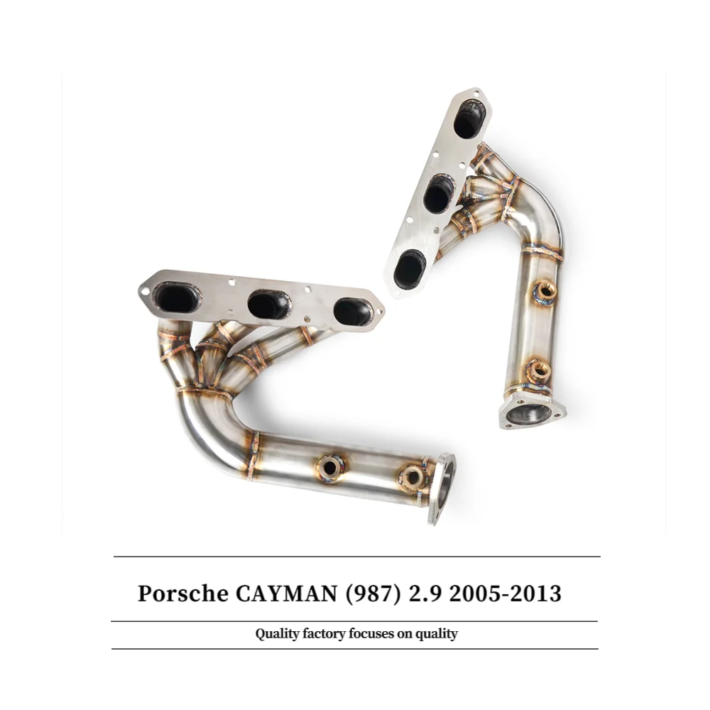 Porsche CAYMAN (987) 2.9 2005-2013 Automotive Banana Three Element Downpipe High Performance Exhaust Manifold
Porsche CAYMAN (987) 2.9 2005-2013 Automotive Banana Three Element Downpipe High Performance Exhaust Manifold