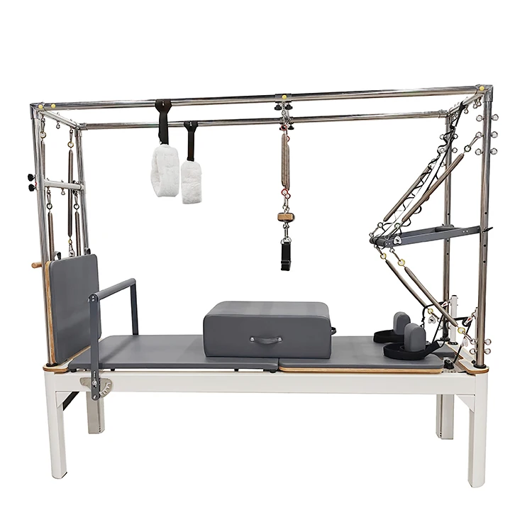 For Commercial Aluminum Large Core Bed Pilates Reformer with Extensions and Furry Handles for Yoga Studios and Body Exercise
For Commercial Aluminum Large Core Bed Pilates Reformer with Extensions and Furry Handles for Yoga Studios and Body Exercise