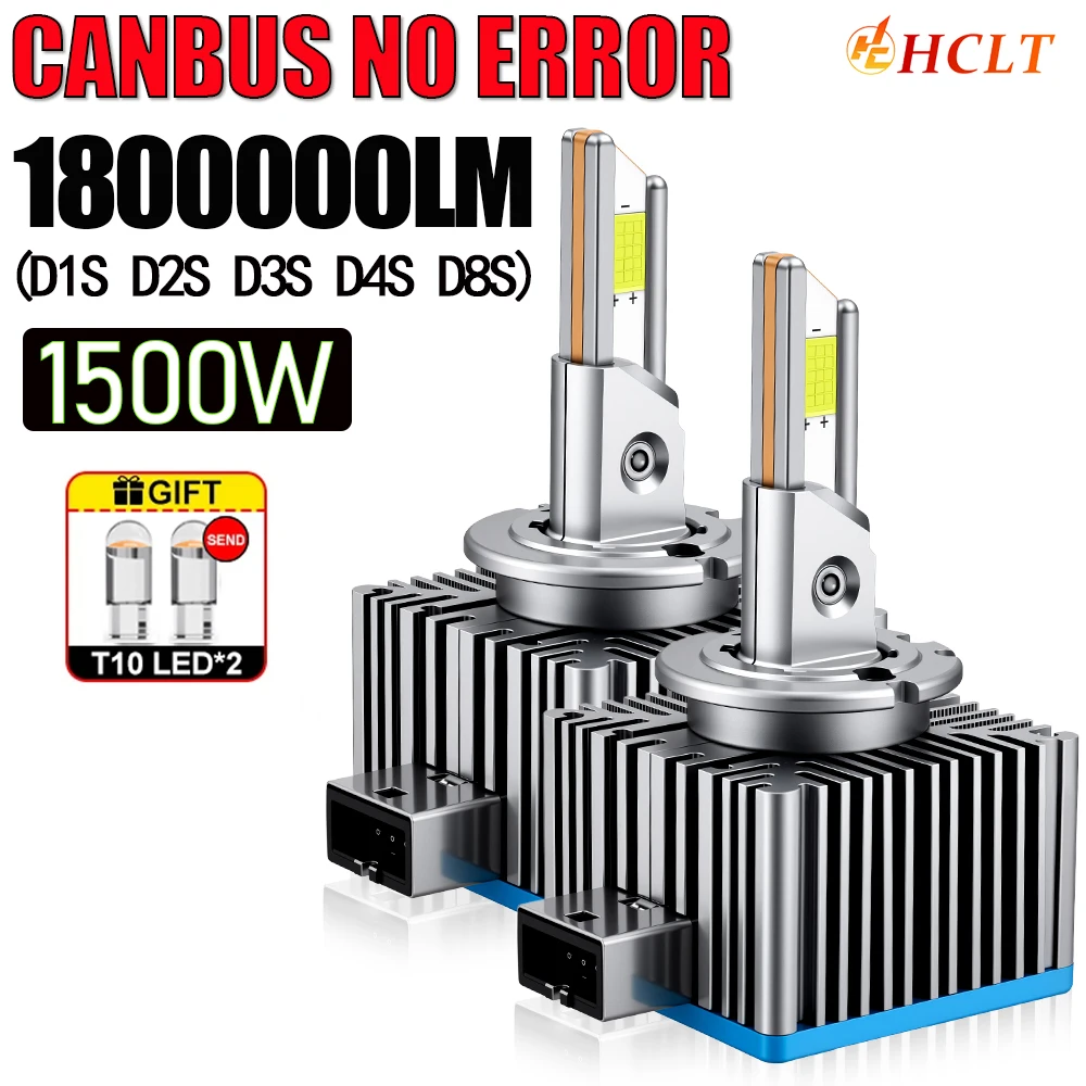 D1S D3S LED CANBUS Headlight Bulbs D2S D4S D1R D3R D2R D4R D8S No Error UPGRADE CSP Chip Auto Lights 1:1 Replace Xenon Lamps
D1S D3S LED CANBUS Headlight Bulbs D2S D4S D1R D3R D2R D4R D8S No Error UPGRADE CSP Chip Auto Lights 1:1 Replace Xenon Lamps