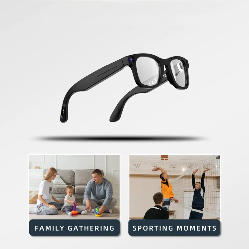 2025 Fashion Smart Sunglasses with 4K Camera 220mah Battery AI Glasses for Phone Calls Music & ChatGPT Smart Wearable Headset
2025 Fashion Smart Sunglasses with 4K Camera 220mah Battery AI Glasses for Phone Calls Music & ChatGPT Smart Wearable Headset