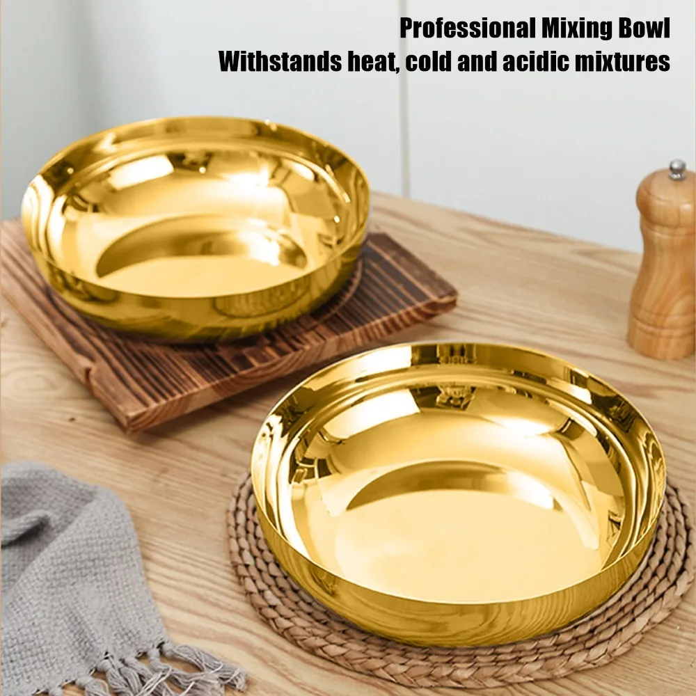 Space Saving Rustless Steel Salad Plate Smooth Large Capacity Rice Bowl Thickened Round Noodle Bowl Kitchen
Space Saving Rustless Steel Salad Plate Smooth Large Capacity Rice Bowl Thickened Round Noodle Bowl Kitchen