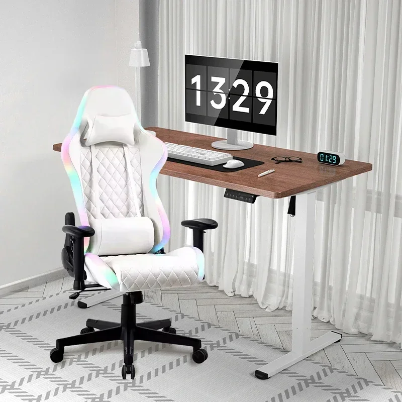 mComputer Ergonomic LED Lamp E-sports Chair Comfort Adjustable PU Leather Gaming Chair With Lights l
mComputer Ergonomic LED Lamp E-sports Chair Comfort Adjustable PU Leather Gaming Chair With Lights l