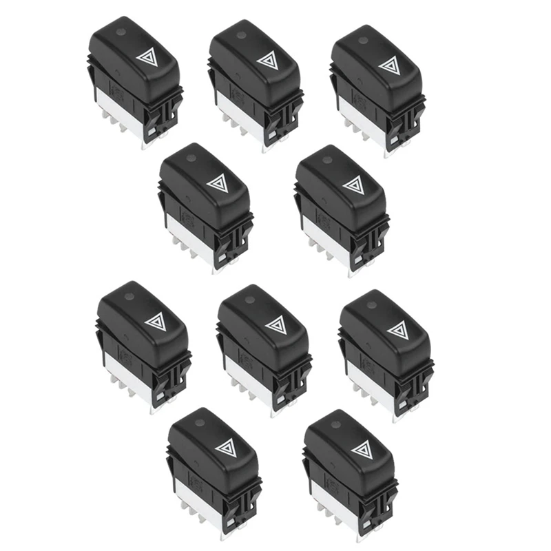 10X Automotive Emergency Hazard Switch Alarm Switch For Kenworth Trucks P27-1040-25 P27104025
10X Automotive Emergency Hazard Switch Alarm Switch For Kenworth Trucks P27-1040-25 P27104025