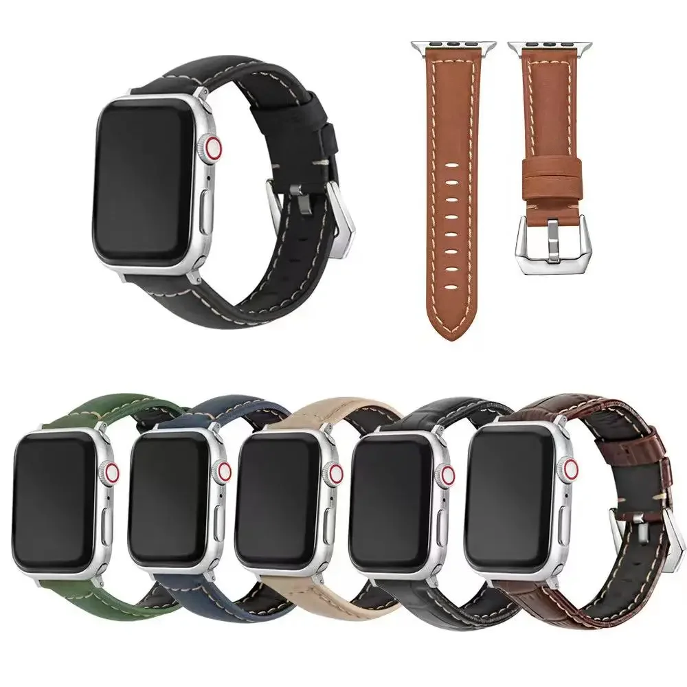 Ремешок кожаный для Apple watch Ultra 8 7 45 мм 41 мм series 6 5 4 SE 44 мм 40 мм, спортивный наручный браслет для iWatch 3 42 мм 38 мм
Ремешок кожаный для Apple watch Ultra 8 7 45 мм 41 мм series 6 5 4 SE 44 мм 40 мм, спортивный наручный браслет для iWatch 3 42 мм 38 мм