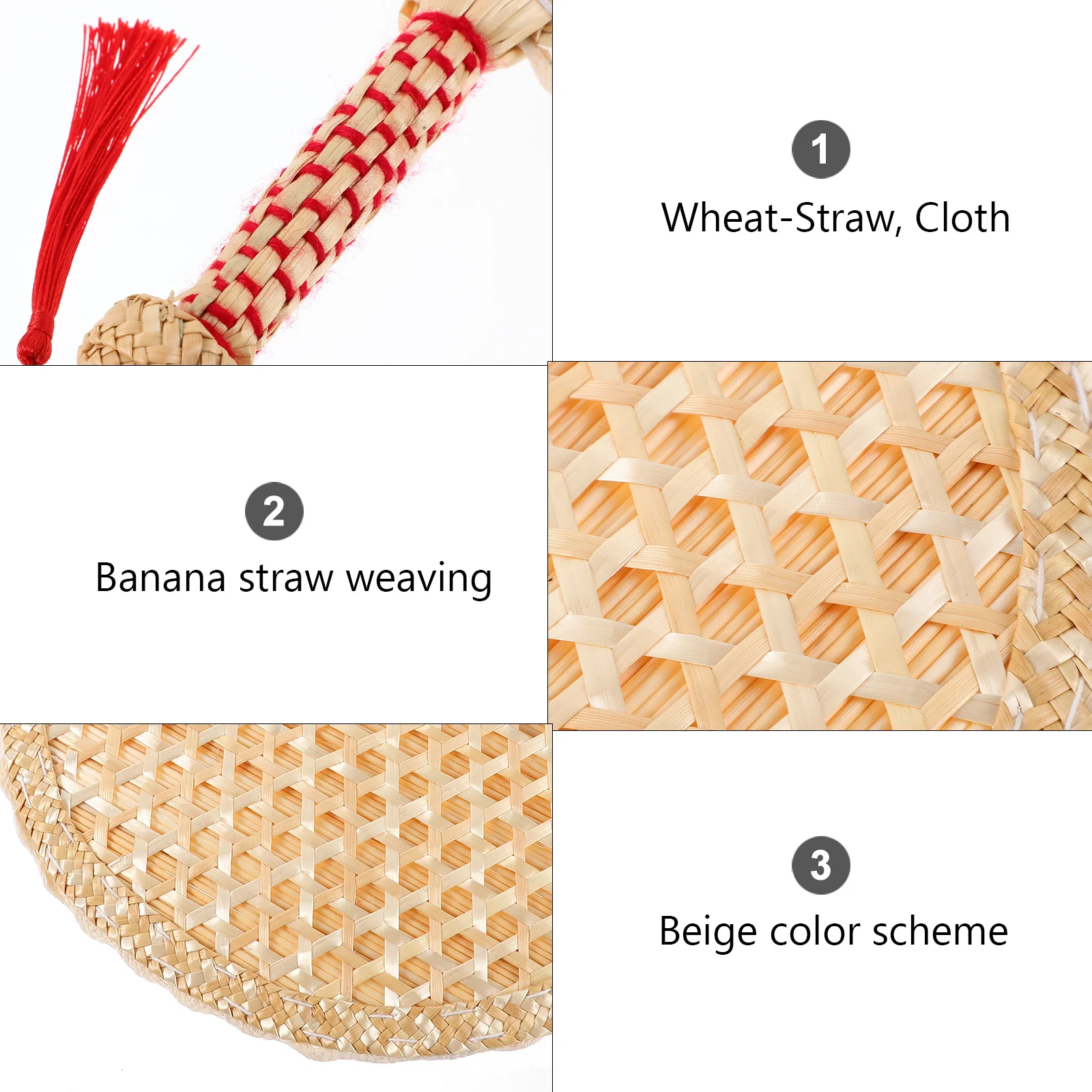 Retro Woven Straw Summer Cooling Fan For Home Woven Fan Party Wall Decor Rustic Decorative Fans Handheld Accessory
Retro Woven Straw Summer Cooling Fan For Home Woven Fan Party Wall Decor Rustic Decorative Fans Handheld Accessory