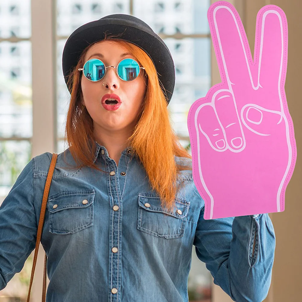 4 Pcs Foam Finger Props Cheering Sports Fan Party Supplies Lightweight Cheerleading Hand Accessories for Soccer Basketball Games
4 Pcs Foam Finger Props Cheering Sports Fan Party Supplies Lightweight Cheerleading Hand Accessories for Soccer Basketball Games