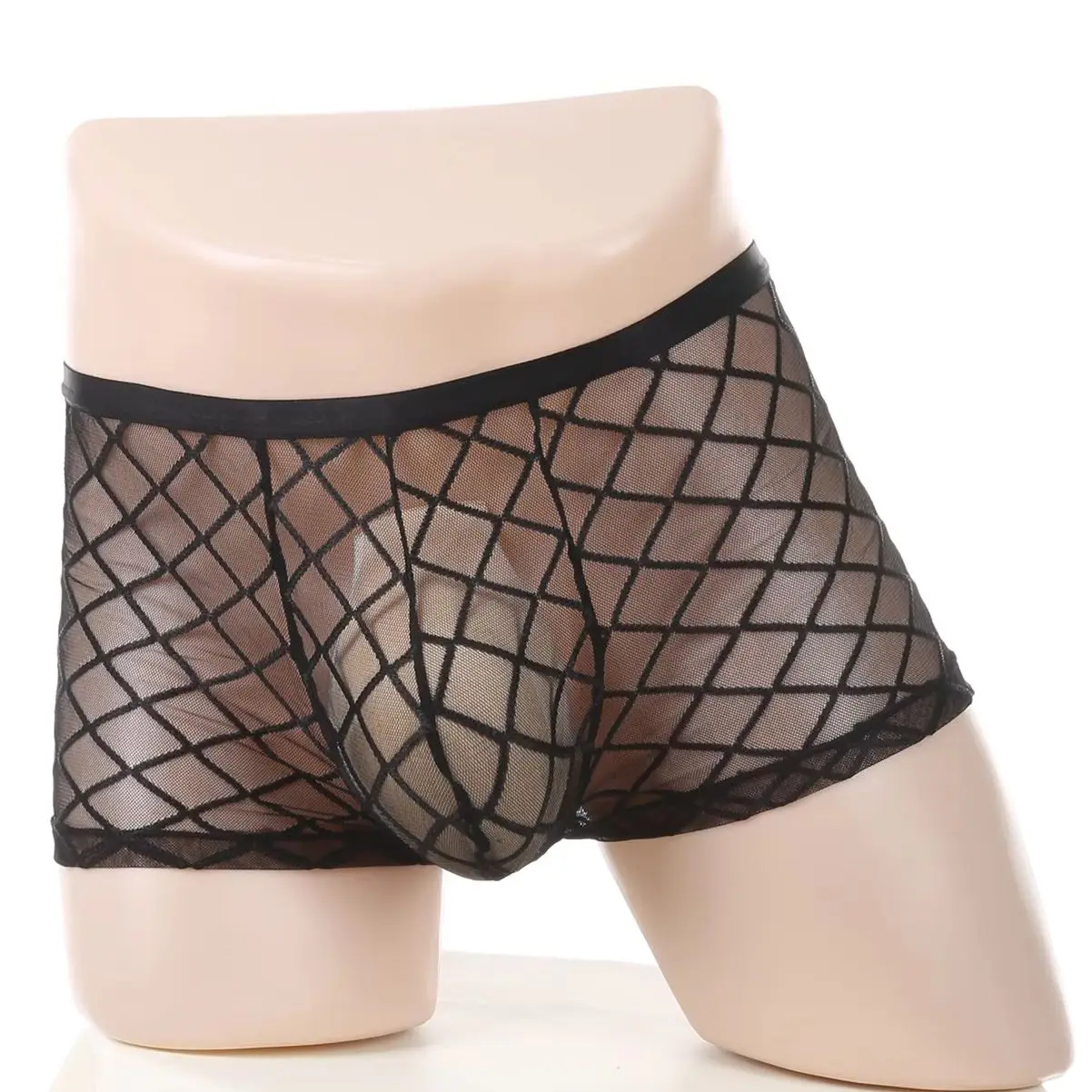Men Mesh Net Underwear Breathable Transparent Boxers Sexy Sheer Boxer Shorts Fishnet Lace Panties See through Man Underpants
Men Mesh Net Underwear Breathable Transparent Boxers Sexy Sheer Boxer Shorts Fishnet Lace Panties See through Man Underpants